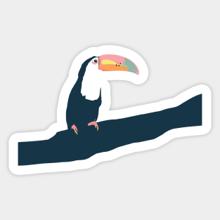 Tropical Toucan Sticker